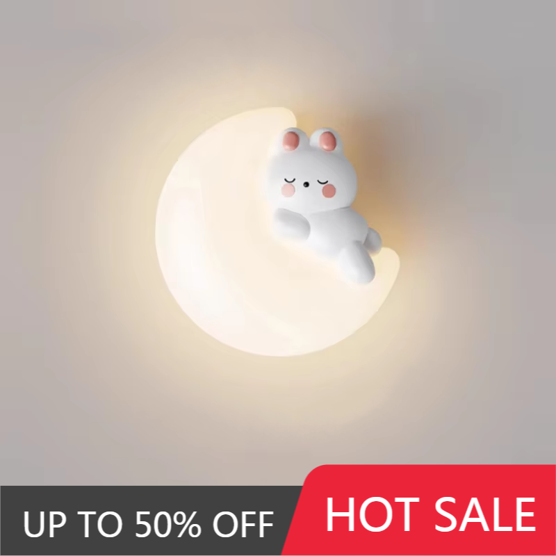Baby Nursery Wall Lights - Şirin Çocuk Odası Komodin Duvar Lambası,