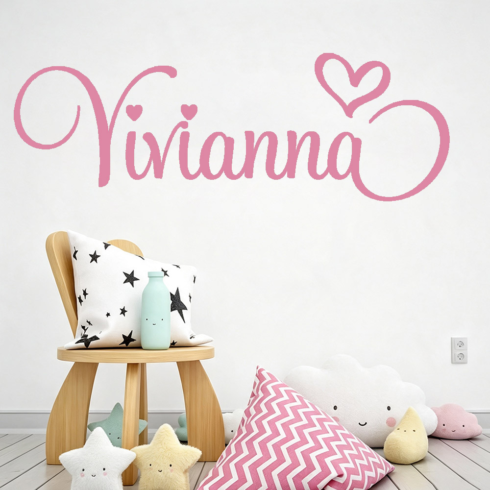 Baby Girl Nursery Quotes - Çocuk Odaları İçin Duvar Çıkartmaları Kişiselleştirilmiş