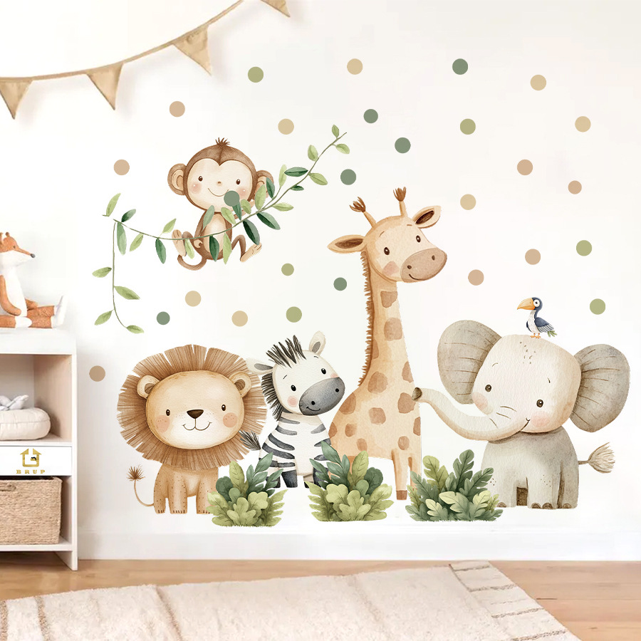 Boho Orman Hayvanları duvar çı - Baby Girl Nursery Quotes incelemesi ve fiyatı