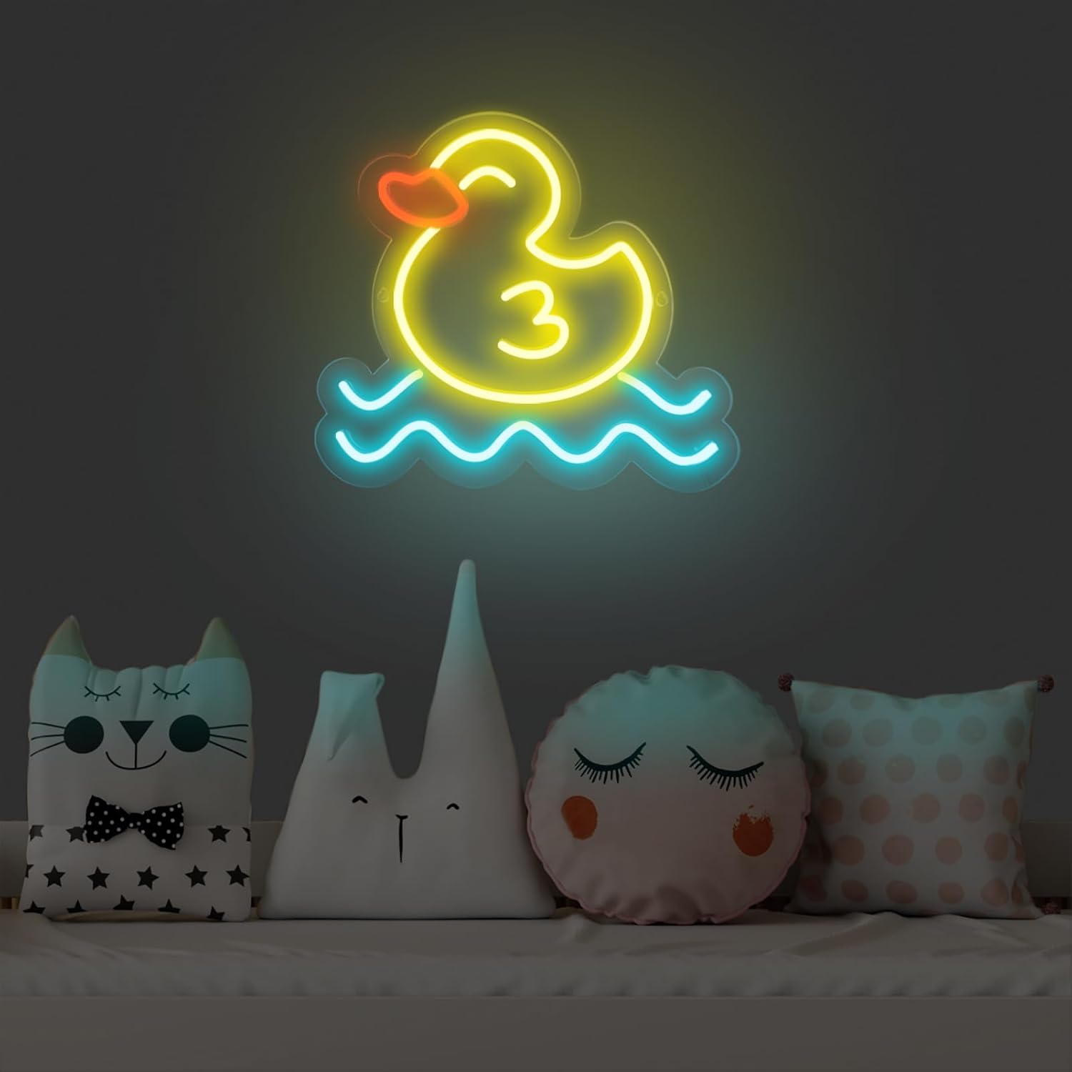 Ördek Neon Tabelası, USB ile Ç - Baby Nursery Wall Lights incelemesi ve fiyatı