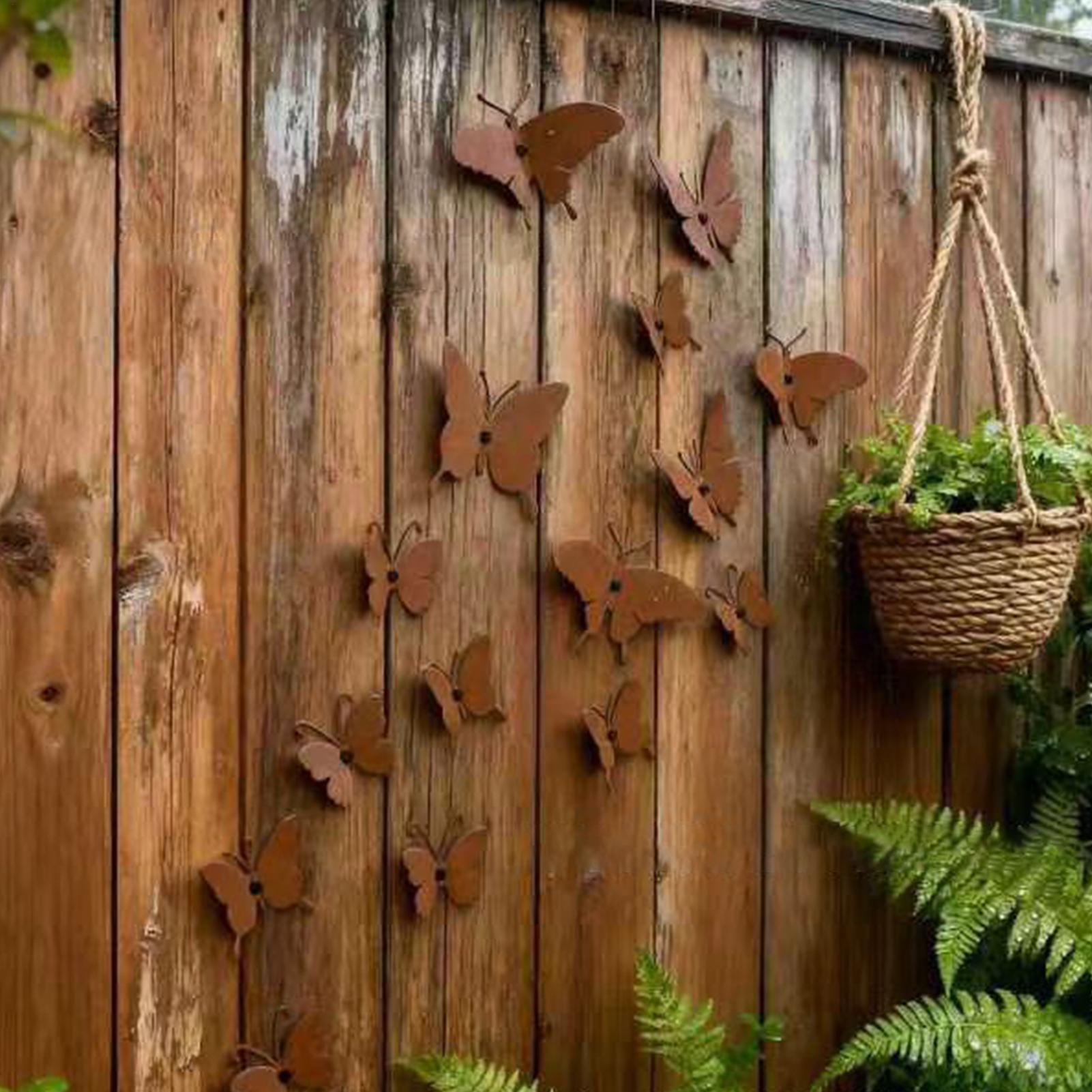 Metal Kelebek Duvar Dekoru 15  - Baby Nursery Decor Girl incelemesi ve fiyatı